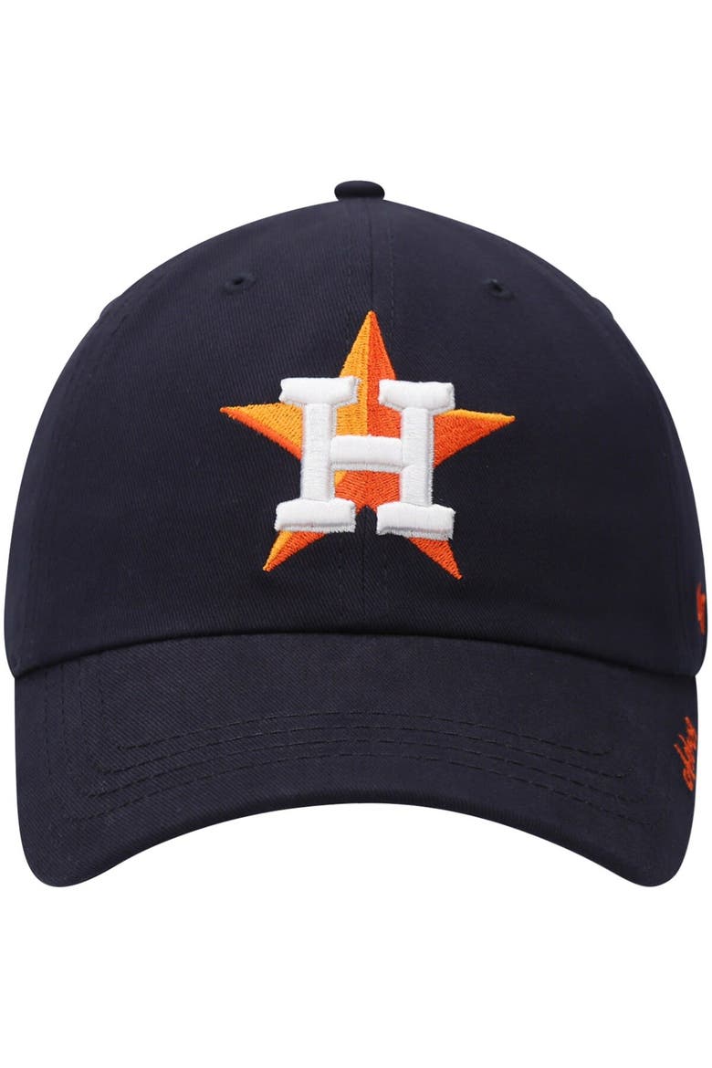 Women's '47 Navy Houston Astros Team Miata Clean Up Adjustable Hat, Alternate, color, Navy