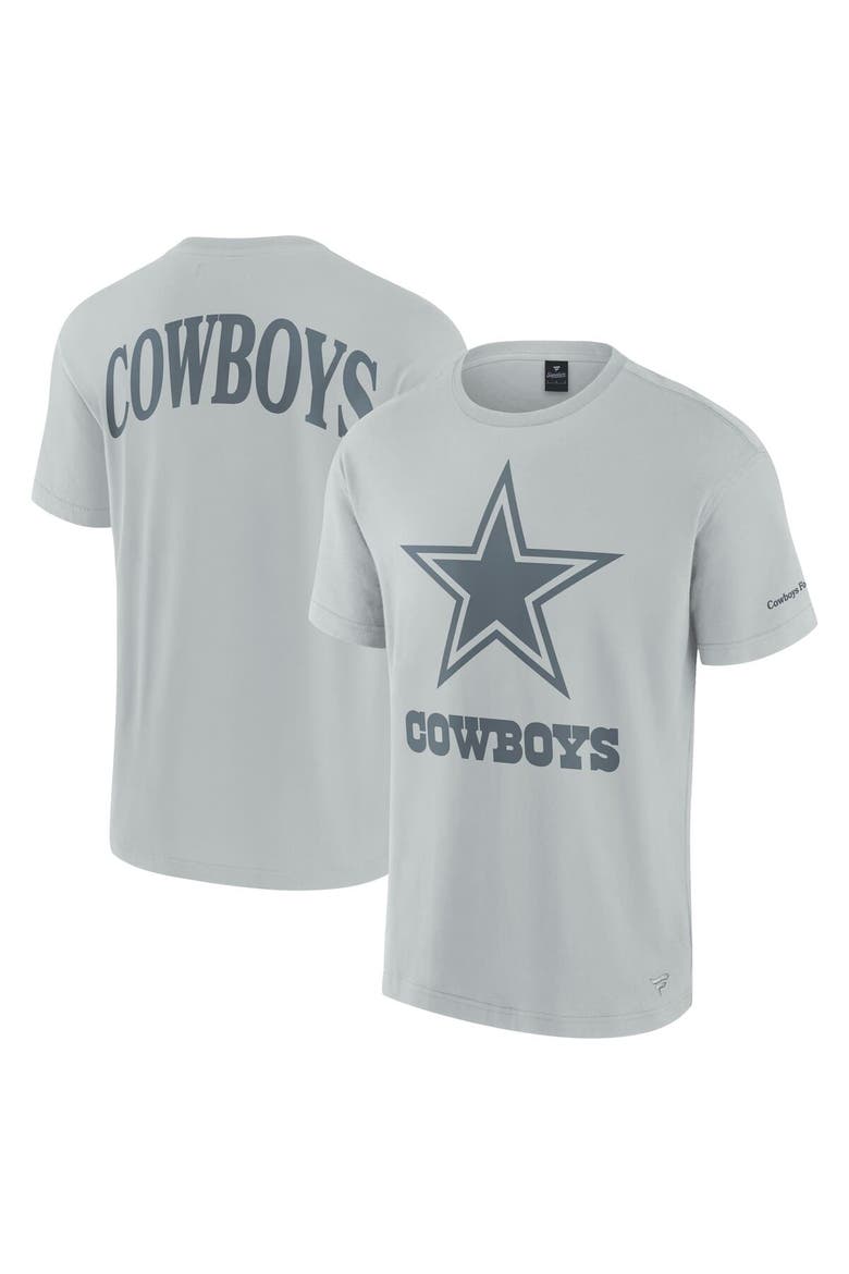 Unisex Fanatics  Gray Dallas Cowboys Elements Iconic T-Shirt, Alternate, color, Gray