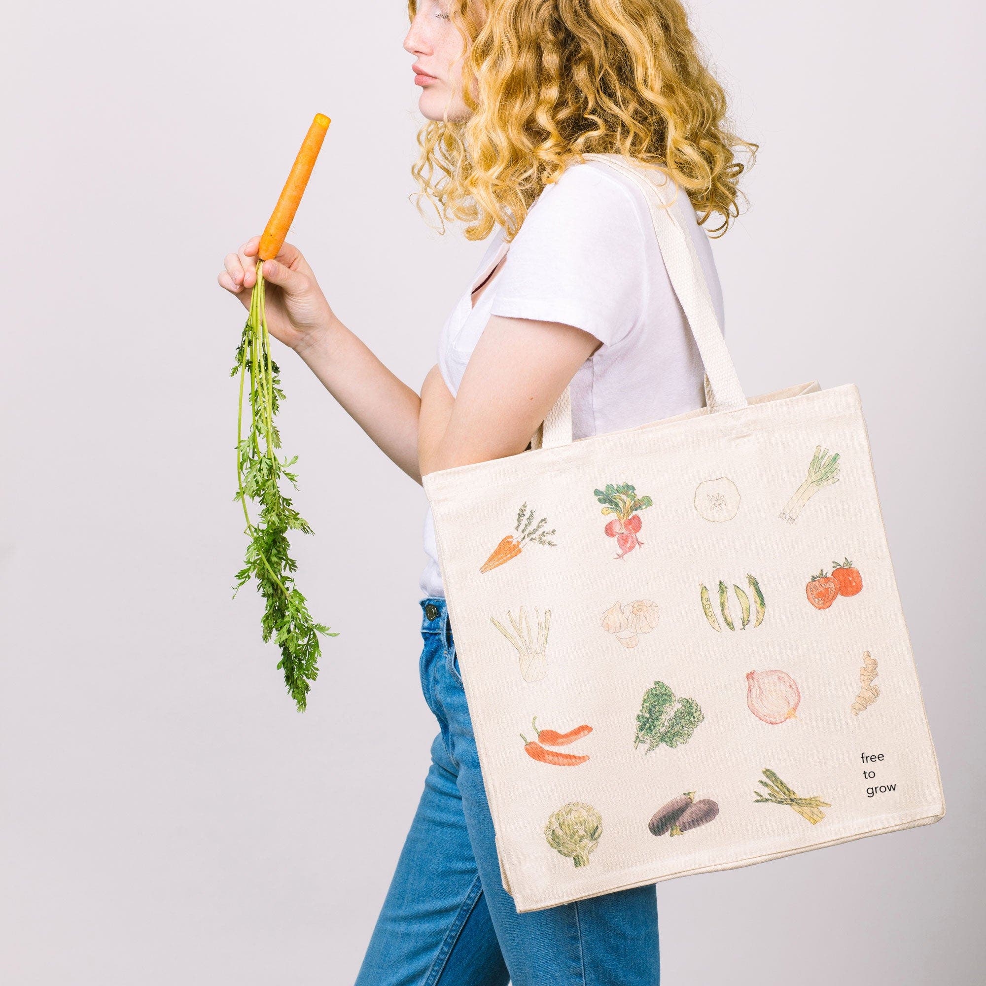 The Tote Project Free to Grow (Veggies) | Tote, Alternate, color, 