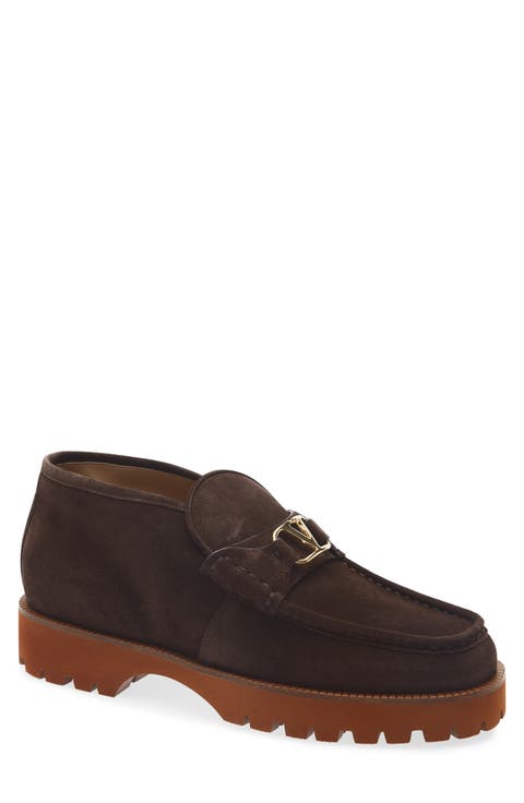 VLOGO Signature Leather Loafer Boot