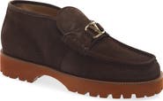 Valentino Garavani VLOGO Signature Leather Loafer Boot