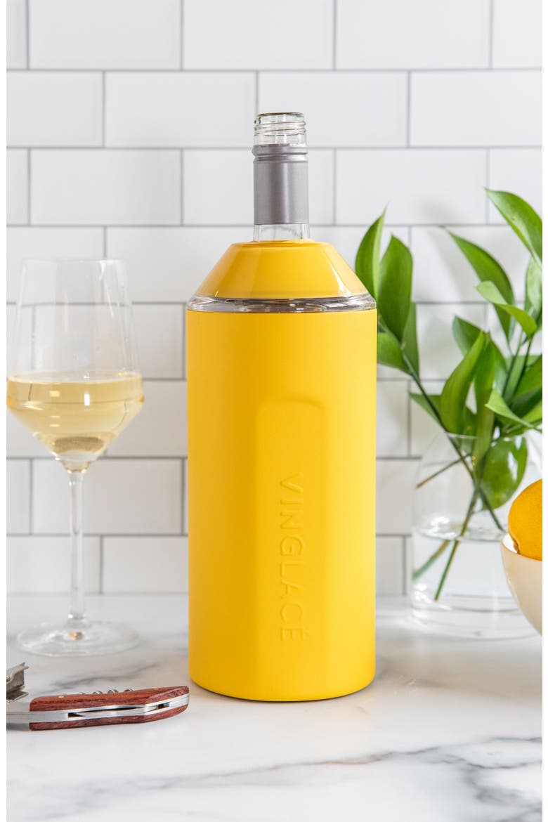 Wine & Champagne Chiller, Alternate, color, SUNFLOWER