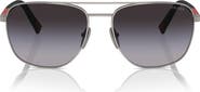 Prada Linea Rossa 60mm Gradient Oval Sunglasses