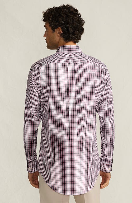 Lands' End Traditional Fit Solid No Iron Supima Pinpoint Buttondown Collar Dress Shirt In Multi