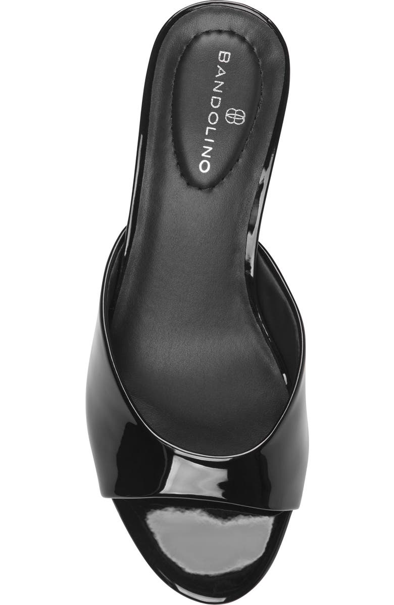 Bandolino Meegin Kitten Heel Slide Sandal, Alternate, color, Black