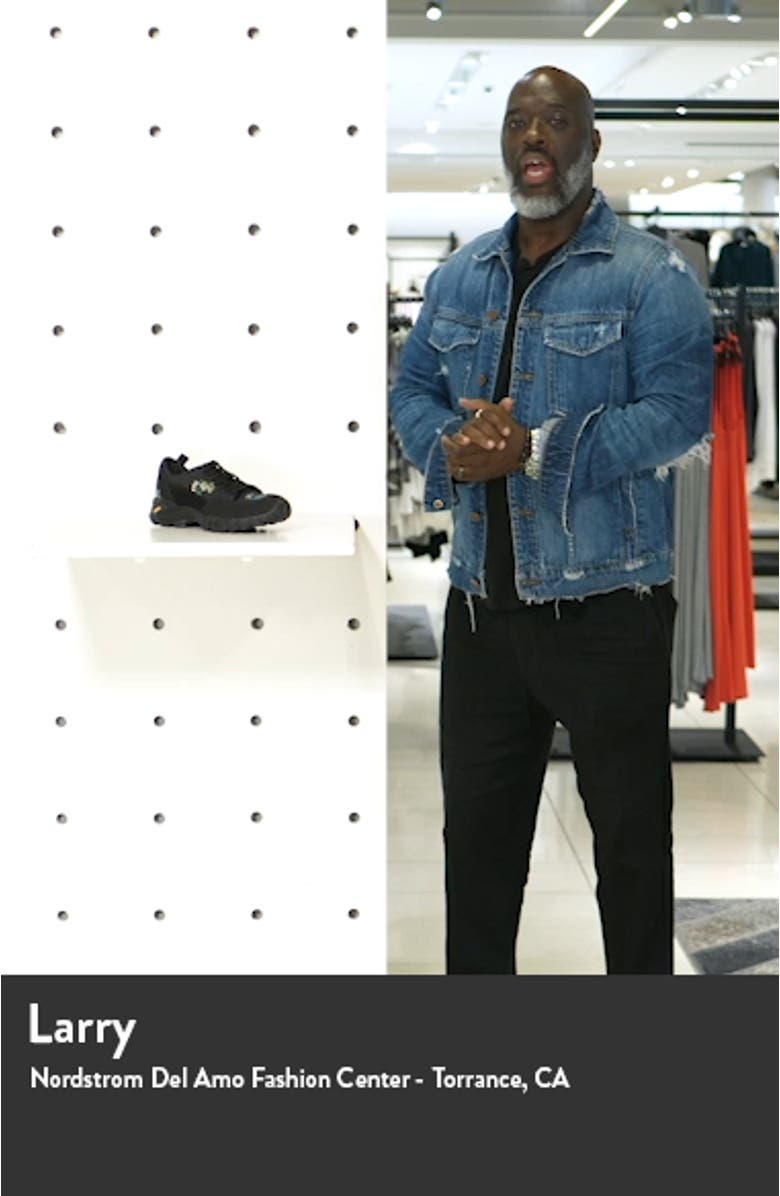 Max Floral Embroidered Hiking Sneaker, sales video thumbnail