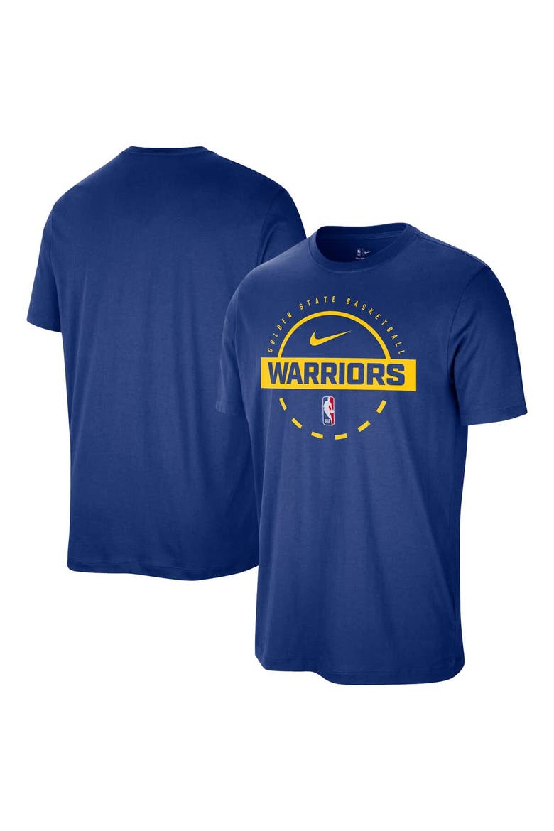 Men's Nike  Royal Golden State Warriors Authentic Practice T-Shirt, Main, color, Royal