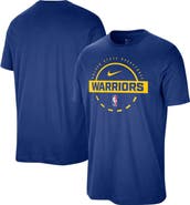 Nike Men's Nike  Royal Golden State Warriors Authentic Practice T-Shirt