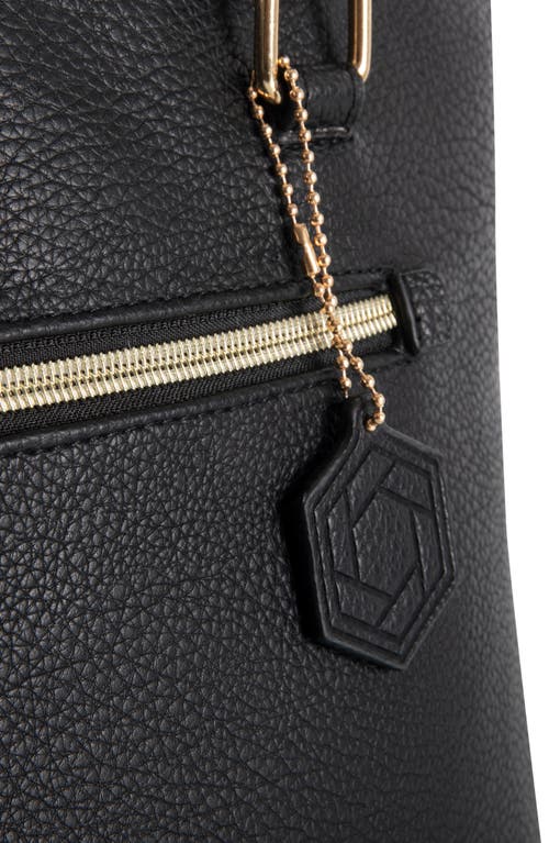Picnic Time Uptown Cooler Tote In Black