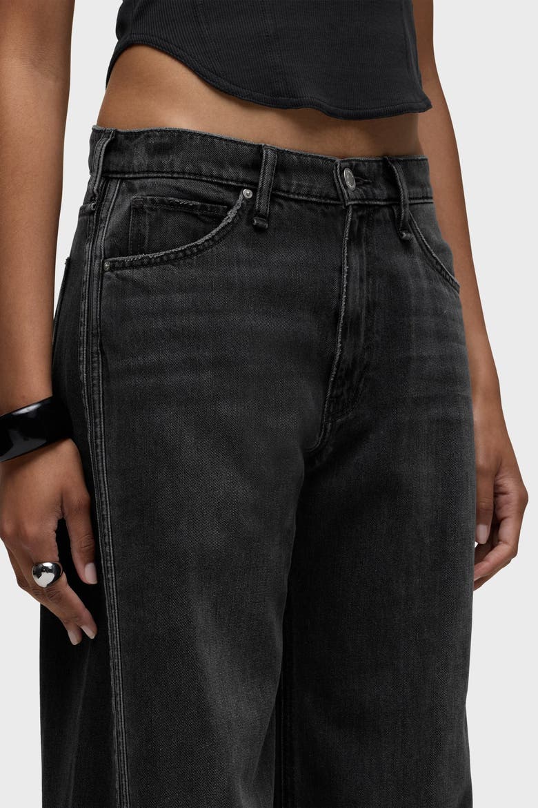 Jodie Loose Fit Track Wide Leg, Alternate, color, BLACK TRACK