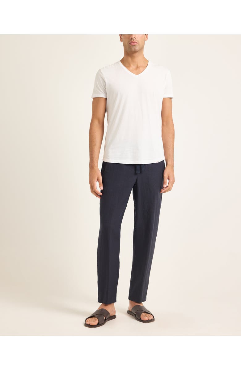 Orlebar Brown Ob V Tailored Fit V-neck T-Shirt, Main, color, White