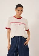 Hush Star Ringer Slim T-Shirt