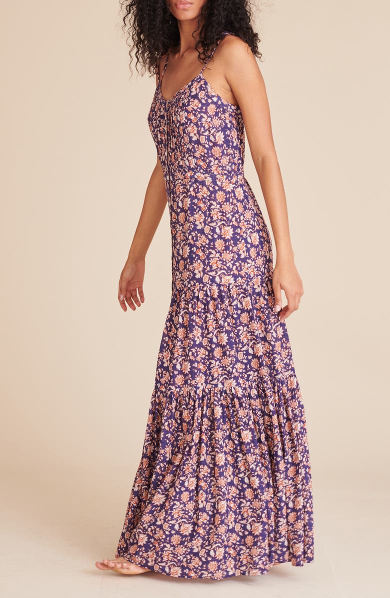 Veronica Beard Windansea Maxi Dress, Alternate, color, 