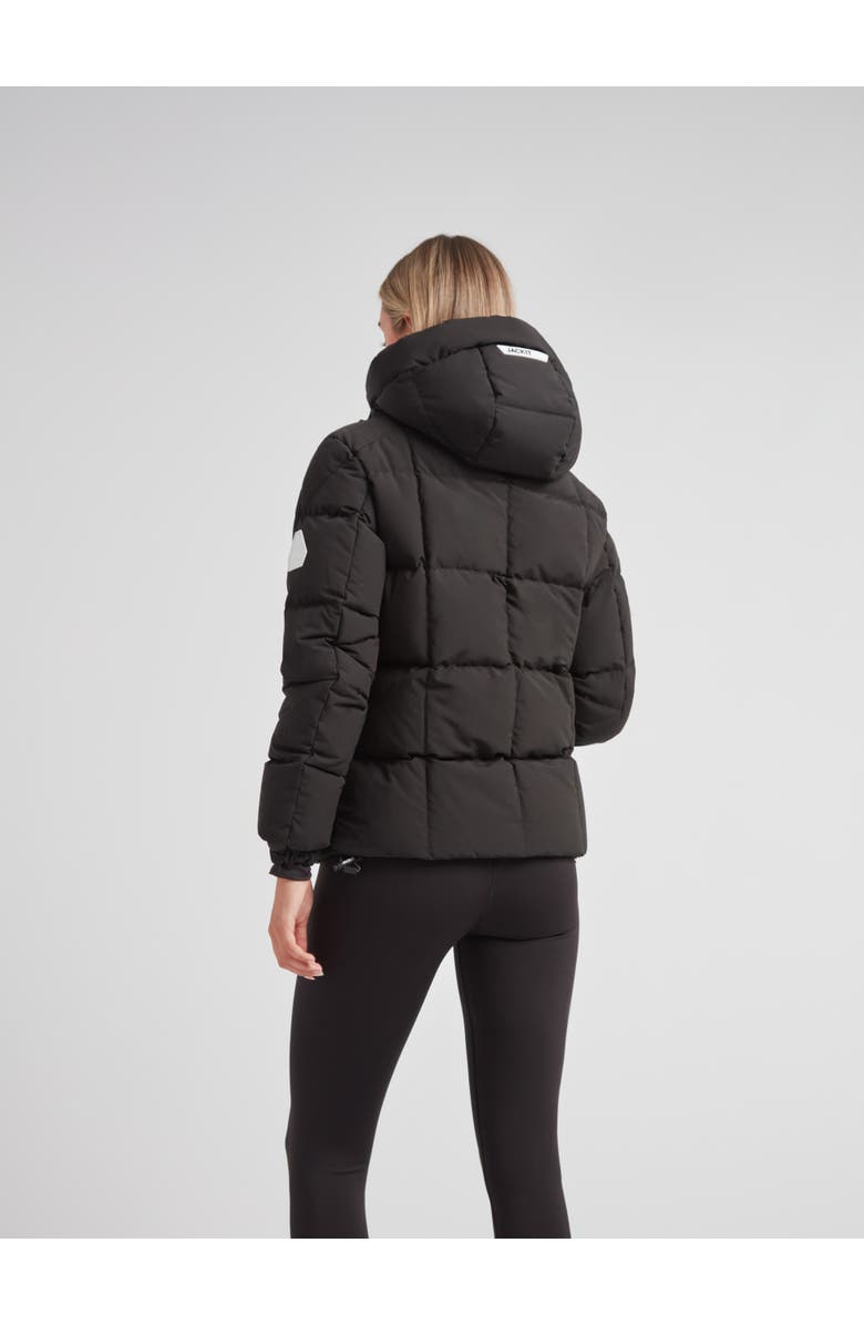 JACK1T EZ Boxed Racer Hooded Puffer Coat, Alternate, color, Matt Black