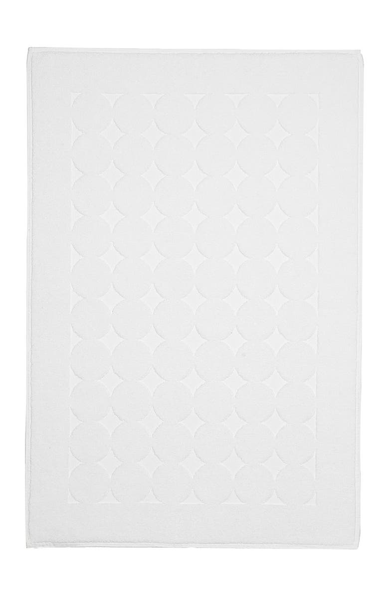Linum Home Textiles Sinemis Circle Bath Mat, Main, color, White