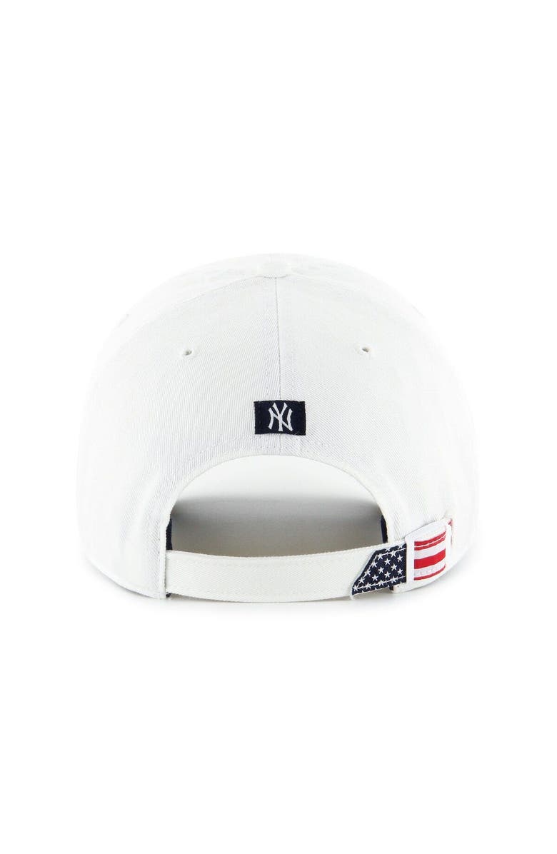 '47 Men's '47 White New York Yankees Homeland Clean Up Adjustable Hat, Alternate, color, 