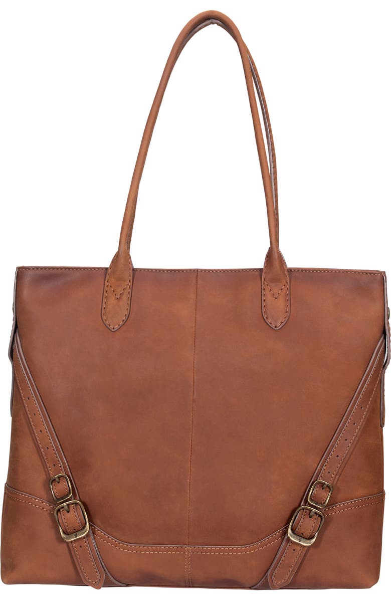 Frye Veronica Tote Bag, Main, color, Cognac