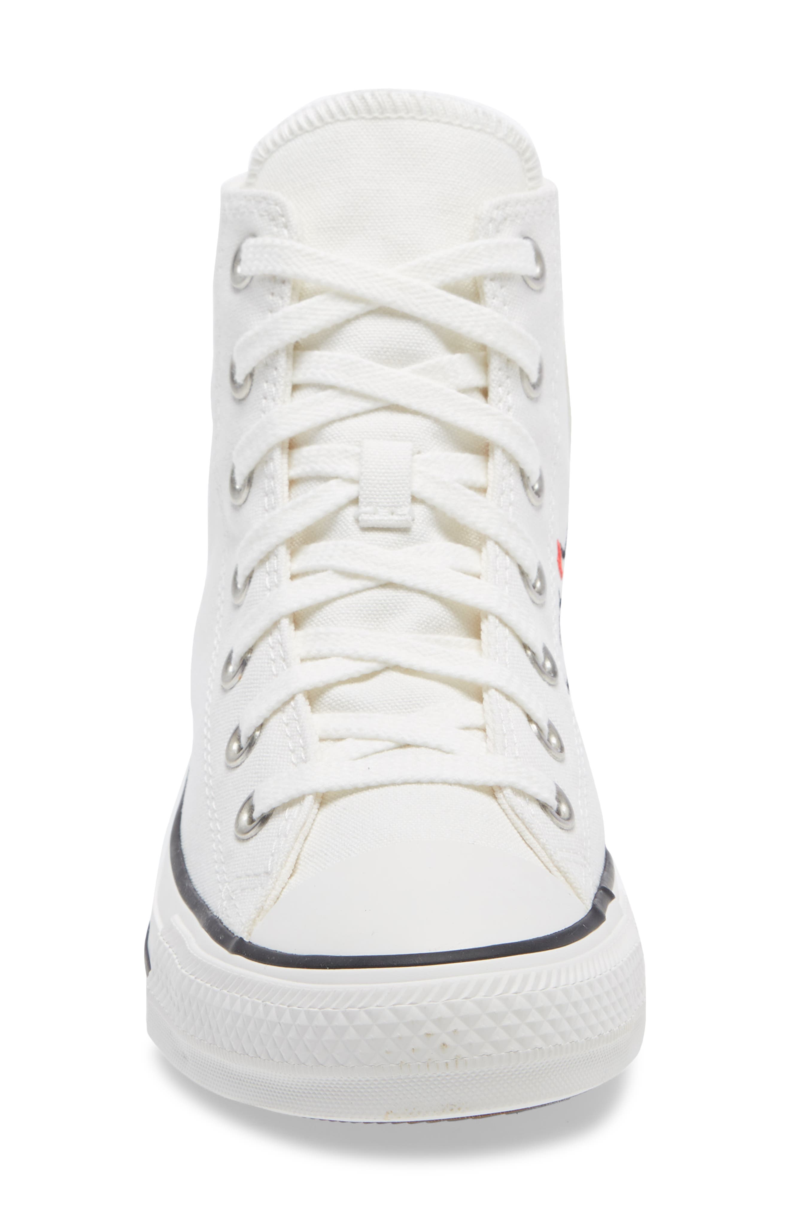 Chuck Taylor® All Star® 70 High Top Sneaker, Alternate, color, VINTAGE WHITE/ EGRET/ BLACK