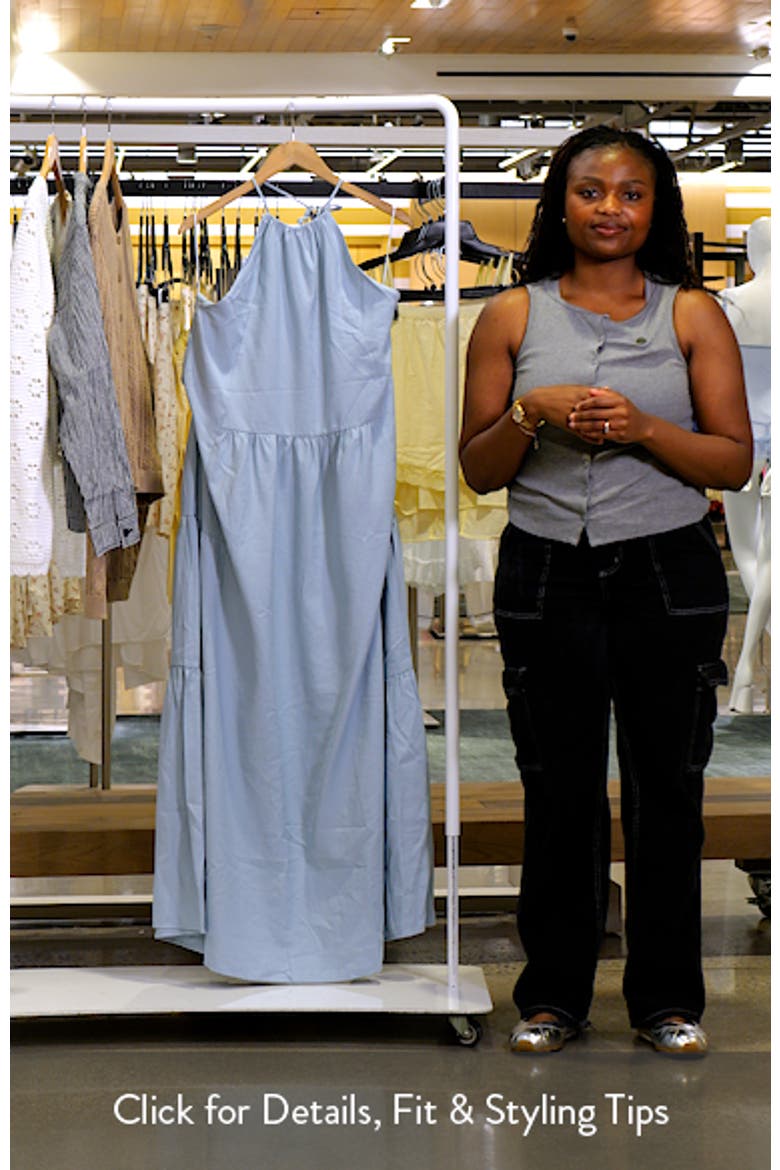 Eimear Halter Maxi Dress video