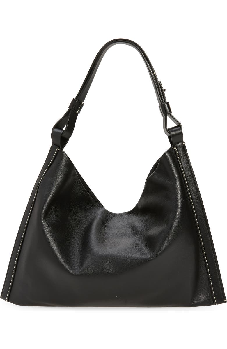 Proenza Schouler White Label Minetta Leather Shoulder Bag, Alternate, color,