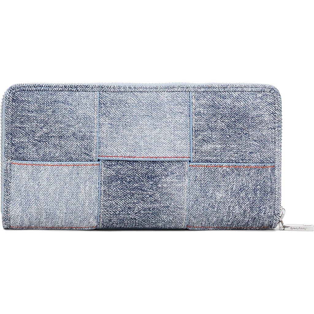 Desigual Denim Zip Around Wallet