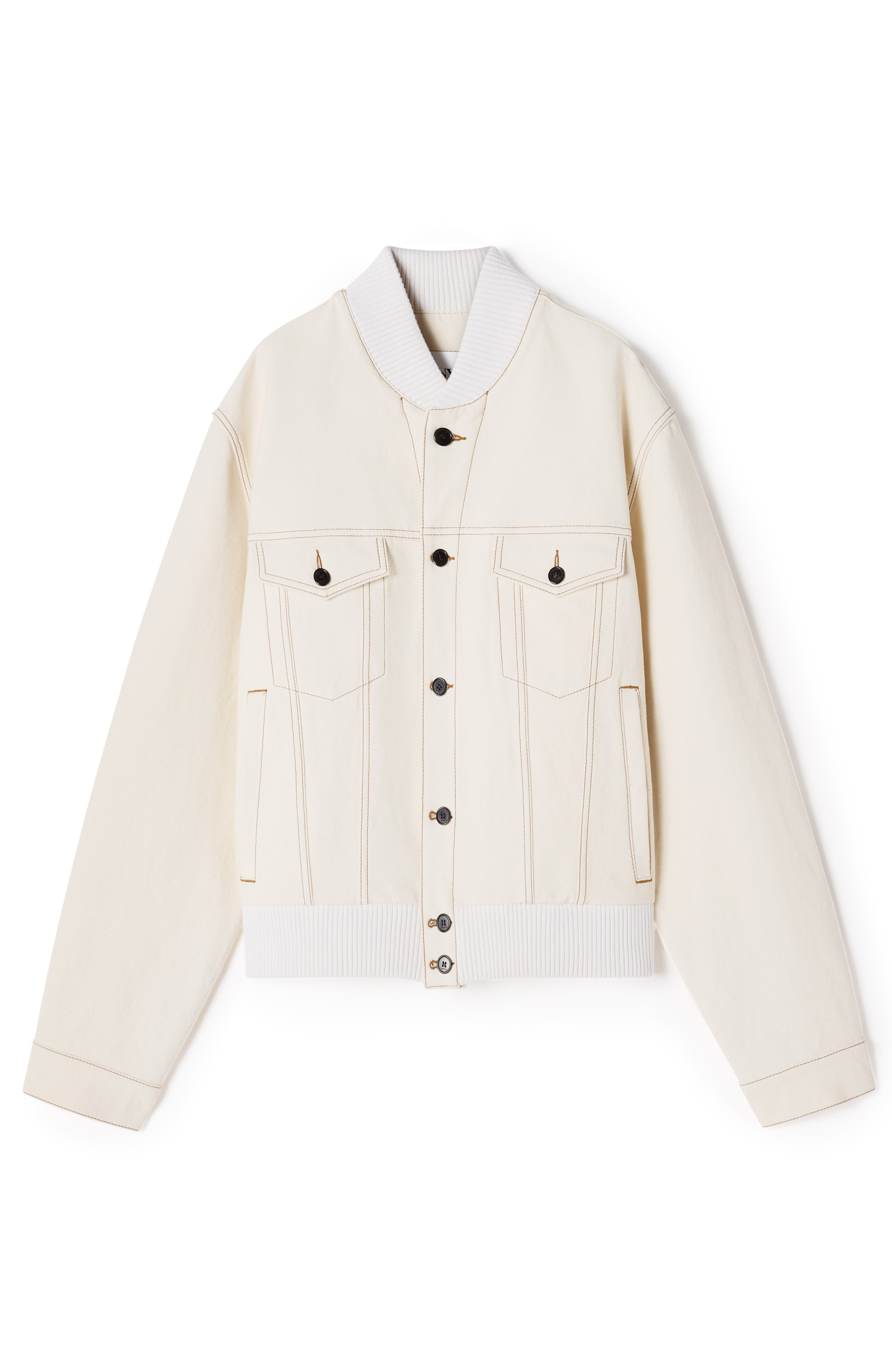 Teddy Jacket In Denim - image 2