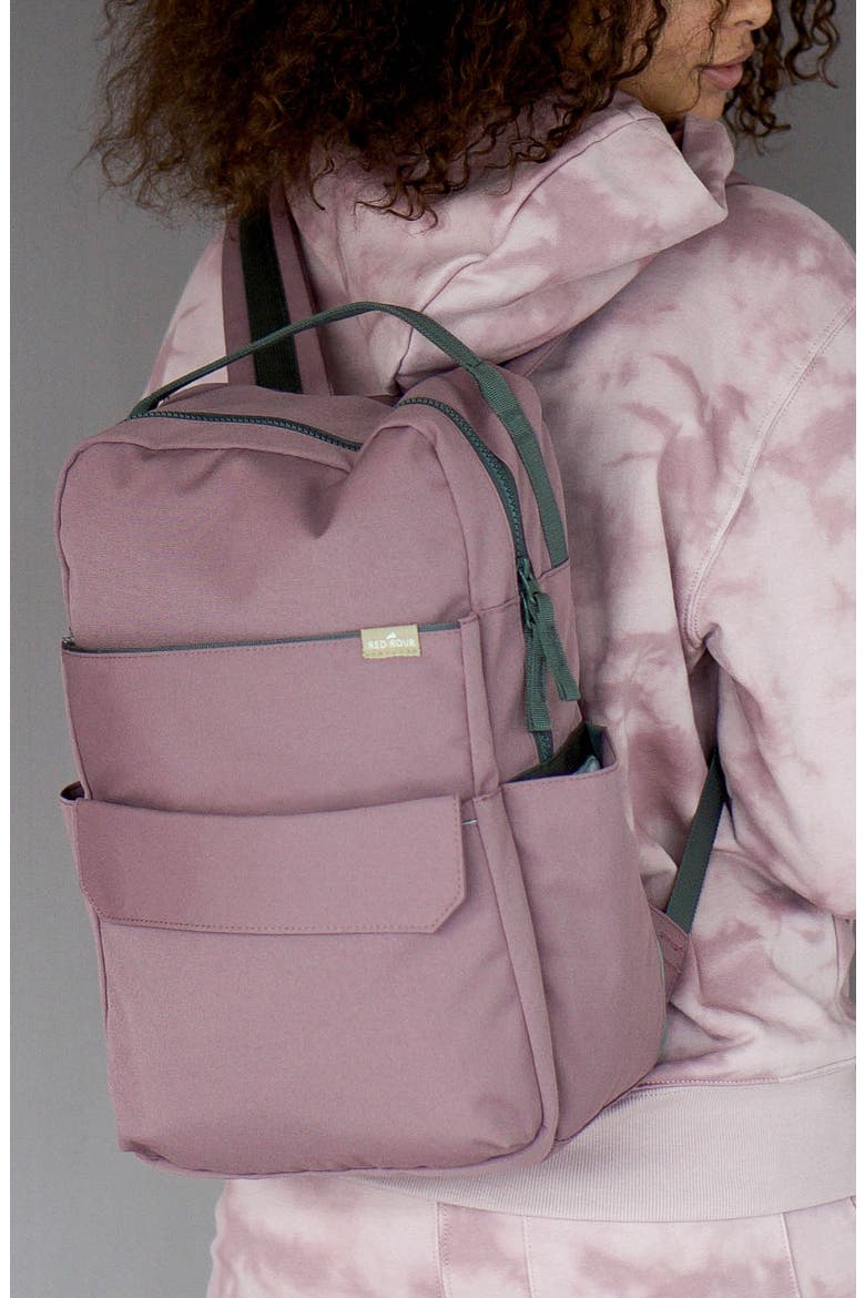 Roo Diaper Backpack, Alternate, color, MAUVE