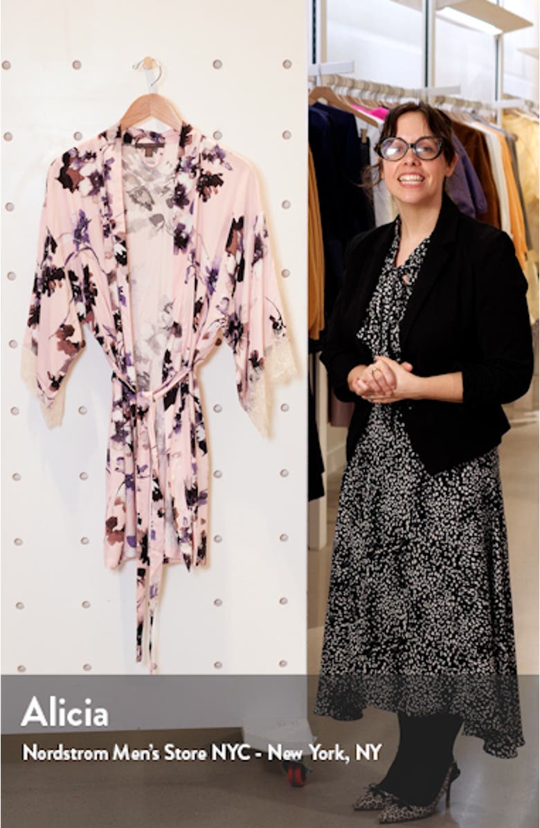 Lydia Floral Wrap, sales video thumbnail