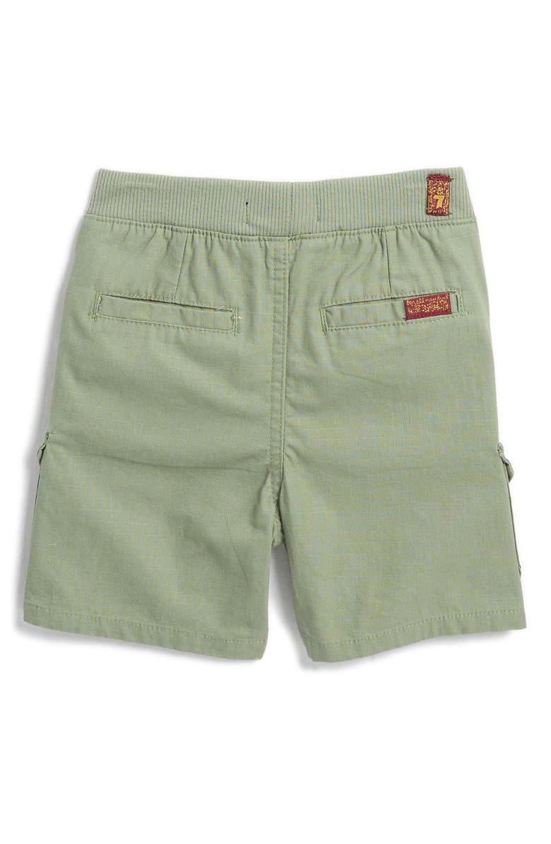 7 For All Mankind Cotton & Linen Shirt & Shorts Set, Alternate, color,