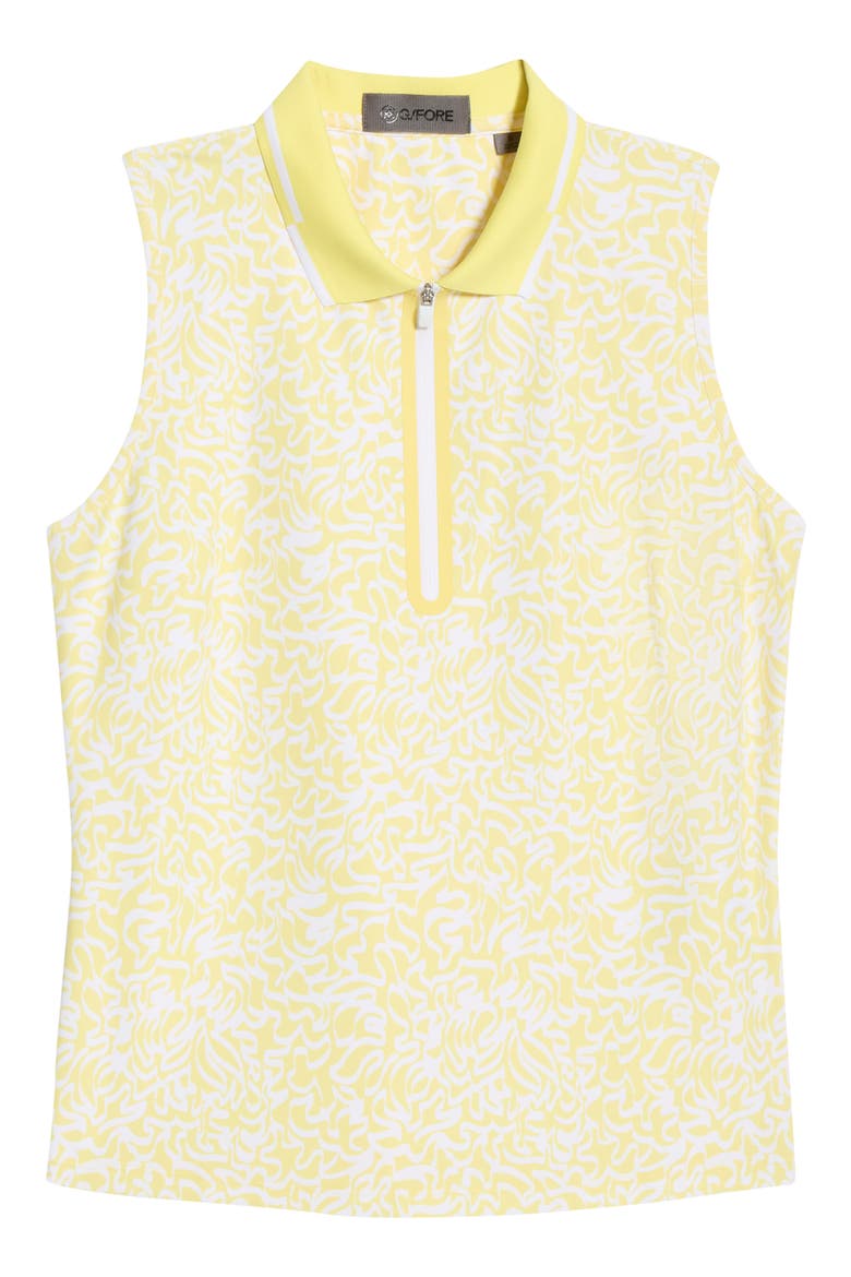 Scribble Tech Piqué Polo, Alternate, color, CANARY