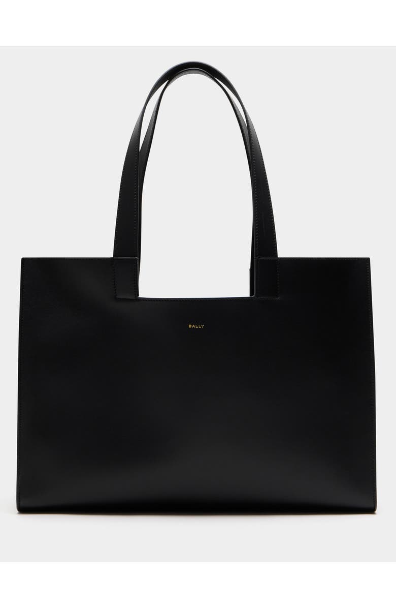 Bally Easy Bally Tote Bag in Leather and Plain Finish, Main, color,
