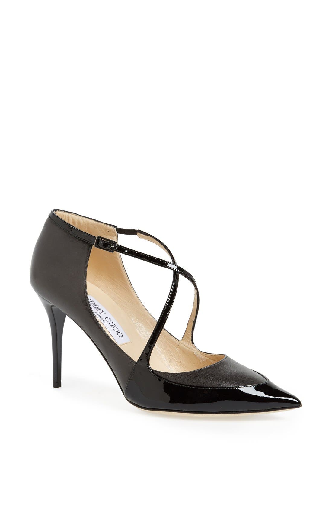 'Madera' Pump, Main, color, ASPHALT/ BLACK