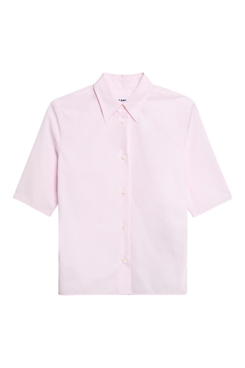 Slim Fit Short Sleeve Button-Up Shirt, Alternate, color, ROSE