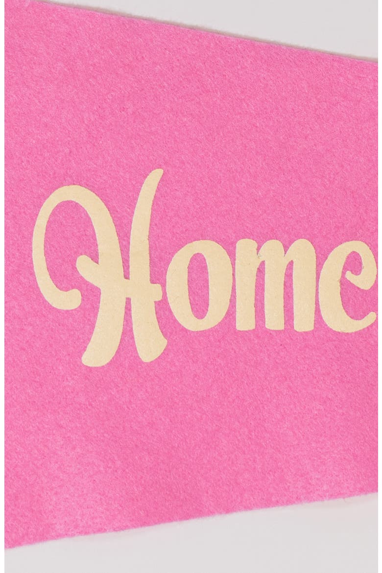 x Disney Home Sweet Home Felt Pennant Flag (Nordstrom Exclusive), Alternate, color, PINK