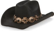 Tasha Western Cowboy Hat with Concho Band