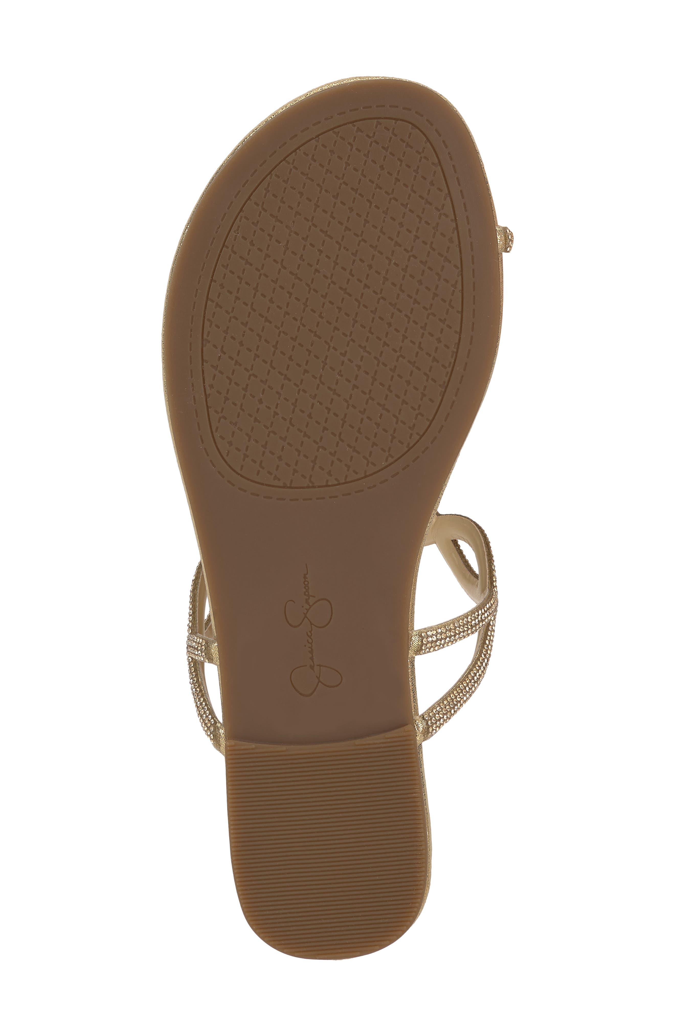 Aloni Slide Sandal, Alternate, color, GOLD 01