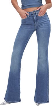 Good American Good Legs Flare Jeans