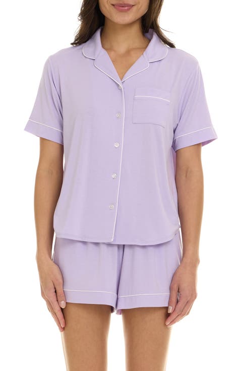 Annie Shirt & Shorts 2-Piece Pajama Set