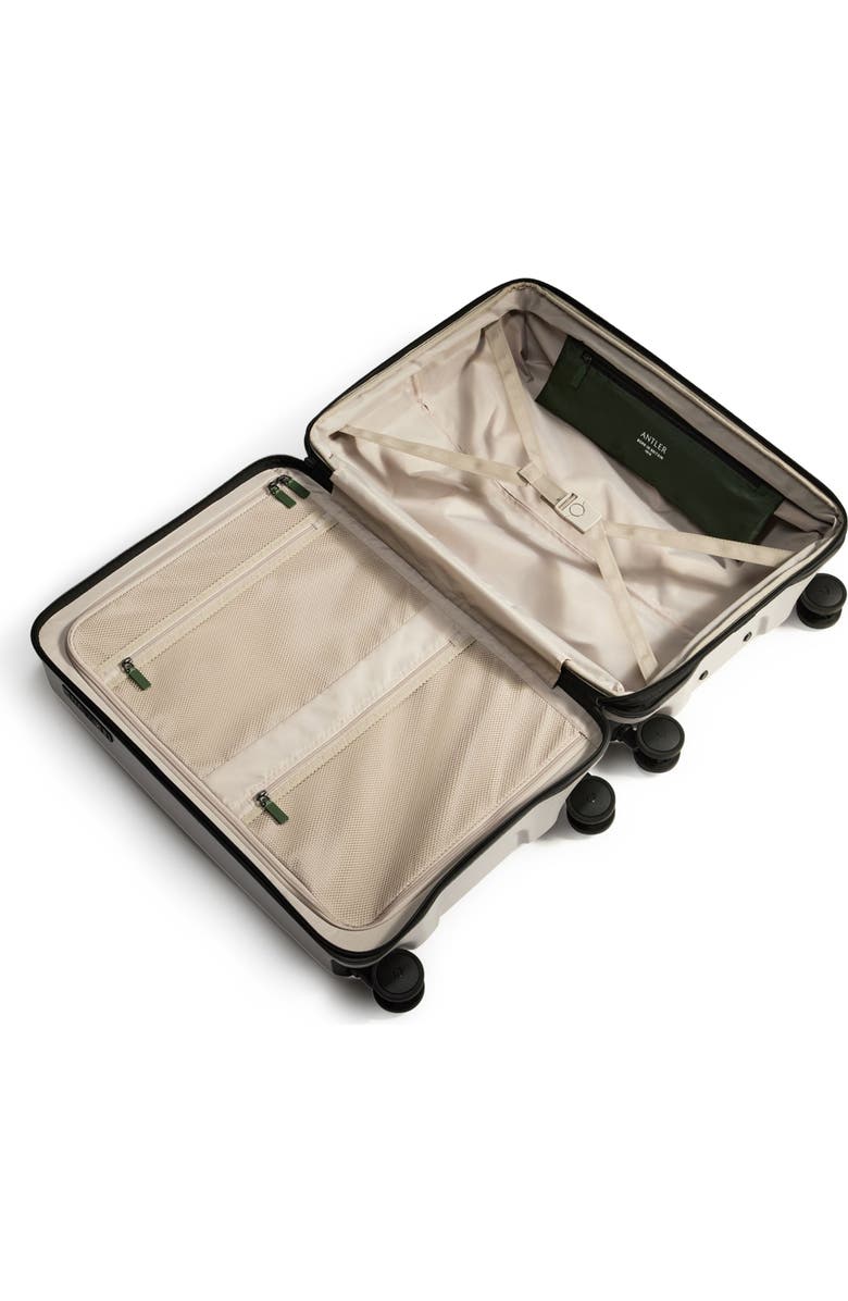 ANTLER Icon Stripe Medium Suitcase, Alternate, color, Taupe