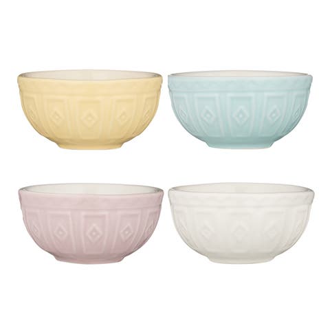 Color Mix Mini Prep Bowls, Pastels, Set of 4
