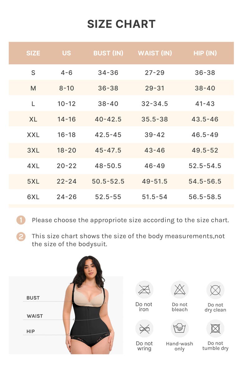 Shapellx AirSlim<sup>®</sup> Zipper Front Open Bust Brief Bodysuit, Alternate, color, Jet Black