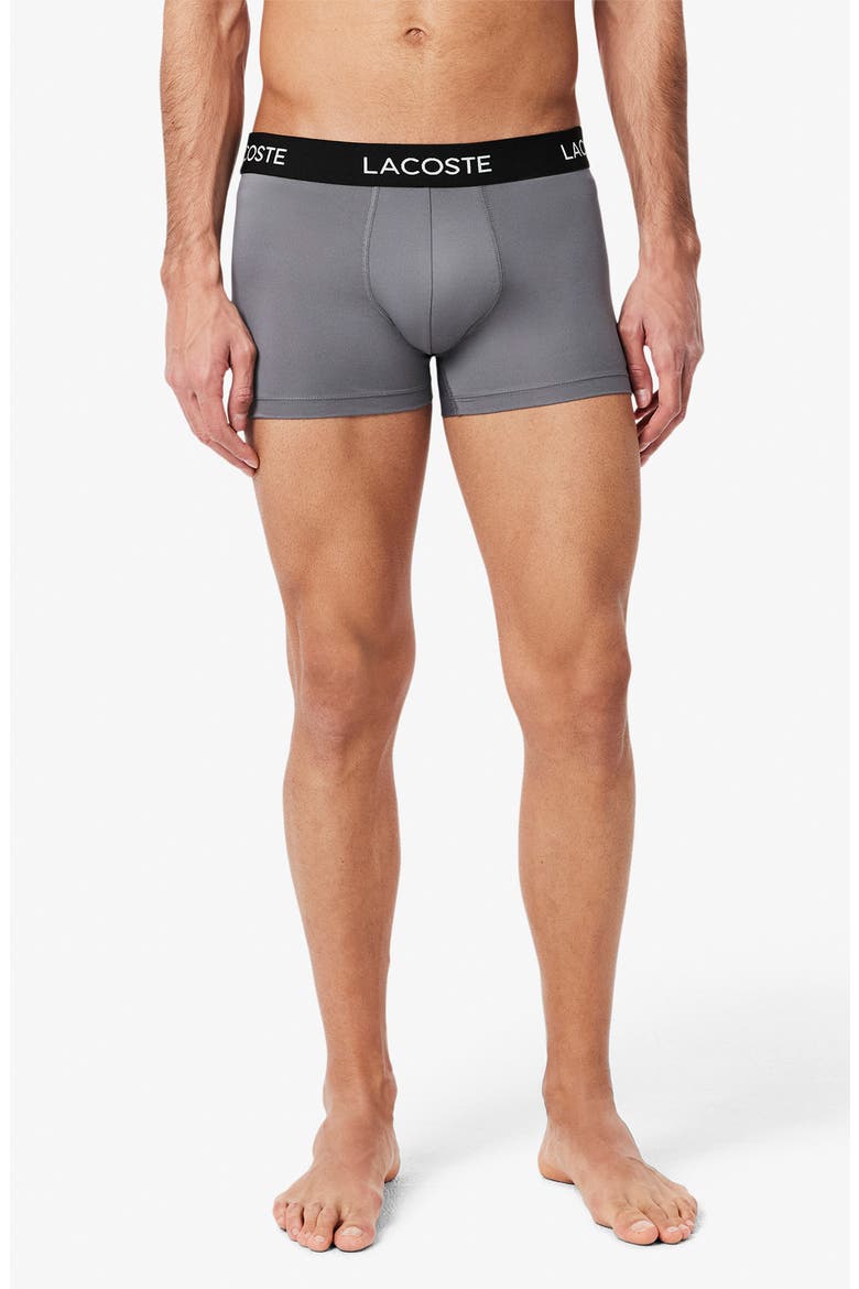 Assorted 3-Pack Stretch Cotton Boxer Briefs, Alternate, color, BLACK/ LEAD GREY/ WHITE