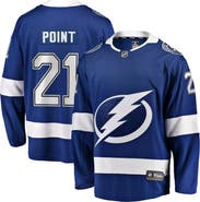 FANATICS Men's Fanatics Branded Brayden Point Blue Tampa Bay Lightning Home Premier Breakaway Player Jersey