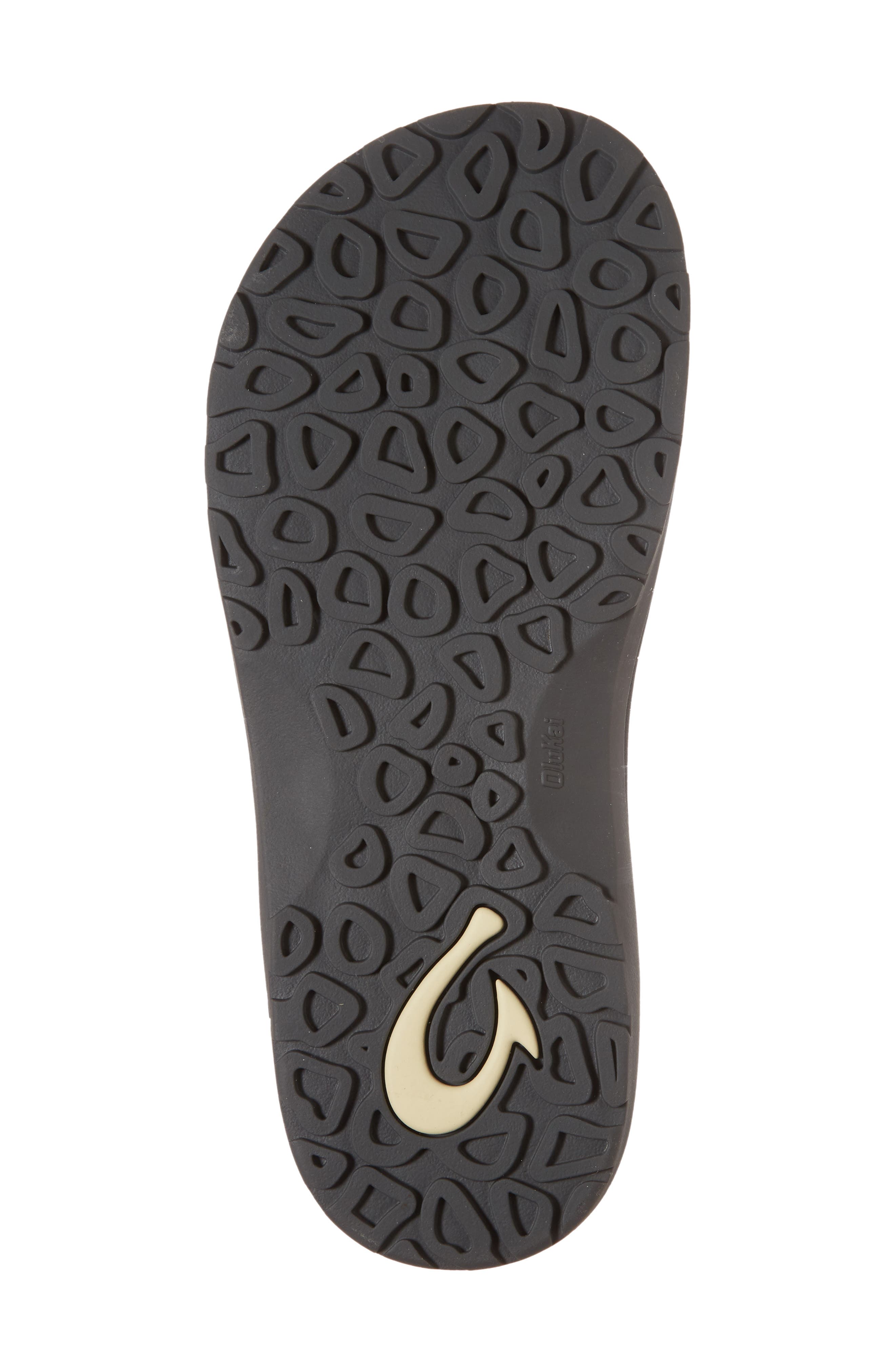 Ohana Ho'okahi Flip Flop, Alternate, color, MUSTANG/ CHARCOAL