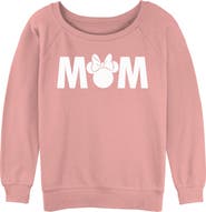 Mickey & Friends Junior's Mickey & Friends Mother's Day Minnie Mouse Mom  Sweatshirt