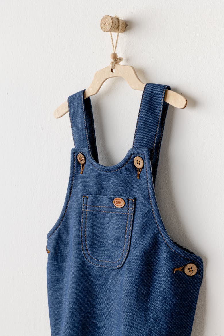 Casual Pocket Romper, Alternate, color, Indigo