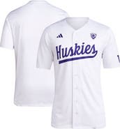 adidas Men's adidas White Washington Huskies Team Baseball Jersey