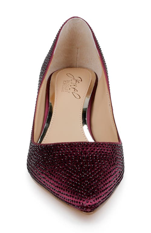 Jewel Badgley Mischka Frenchie Pointed Toe Pump
