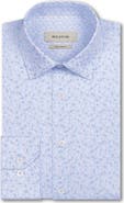 Bugatchi Jimmy OoohCotton® Leaf Print Button-Up Shirt