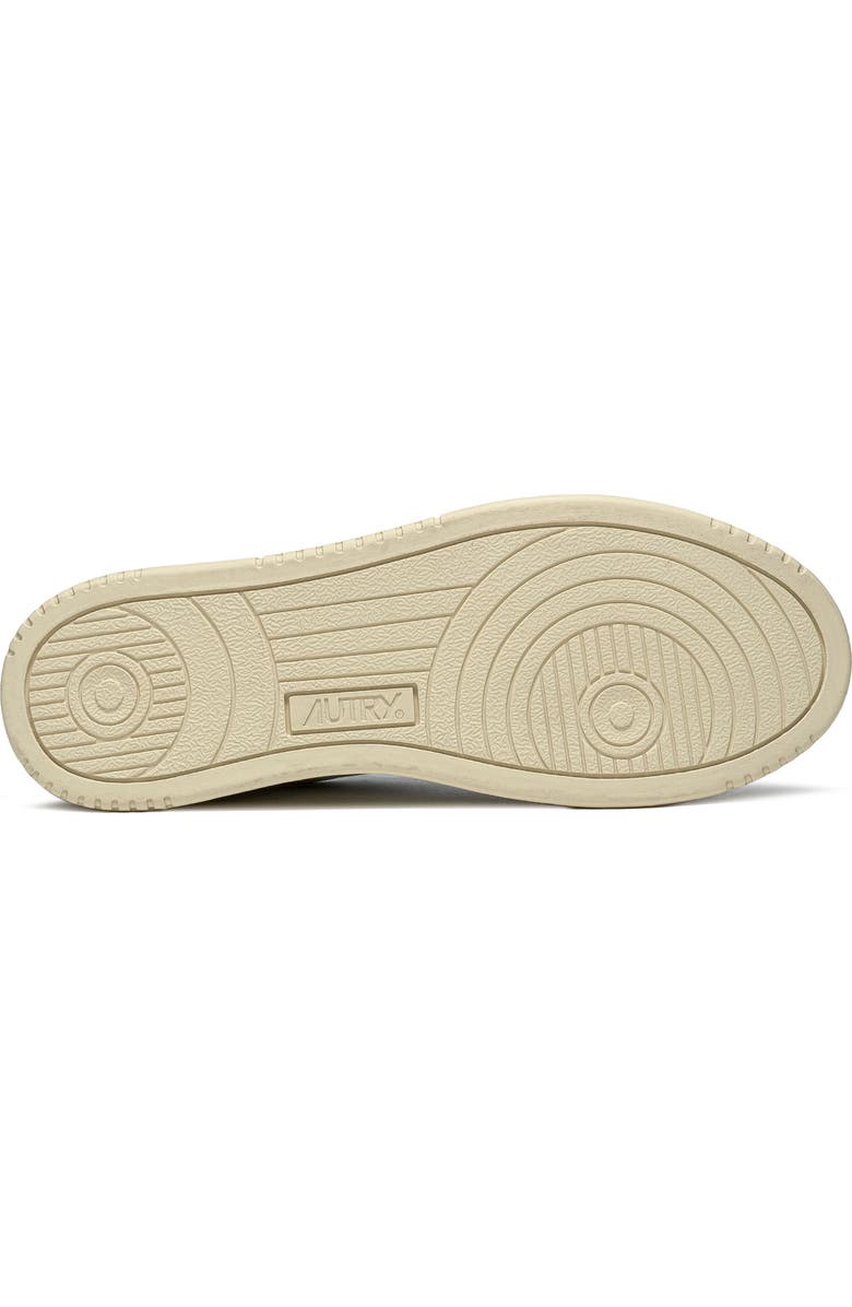 AUTRY Medalist Low Sneaker, Alternate, color, Leather White/ Black